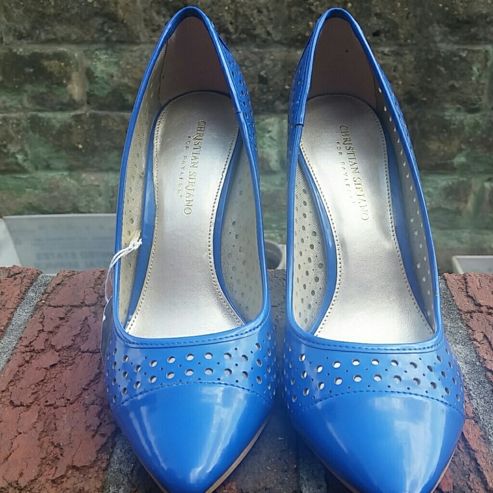 New Sexy blue heels.